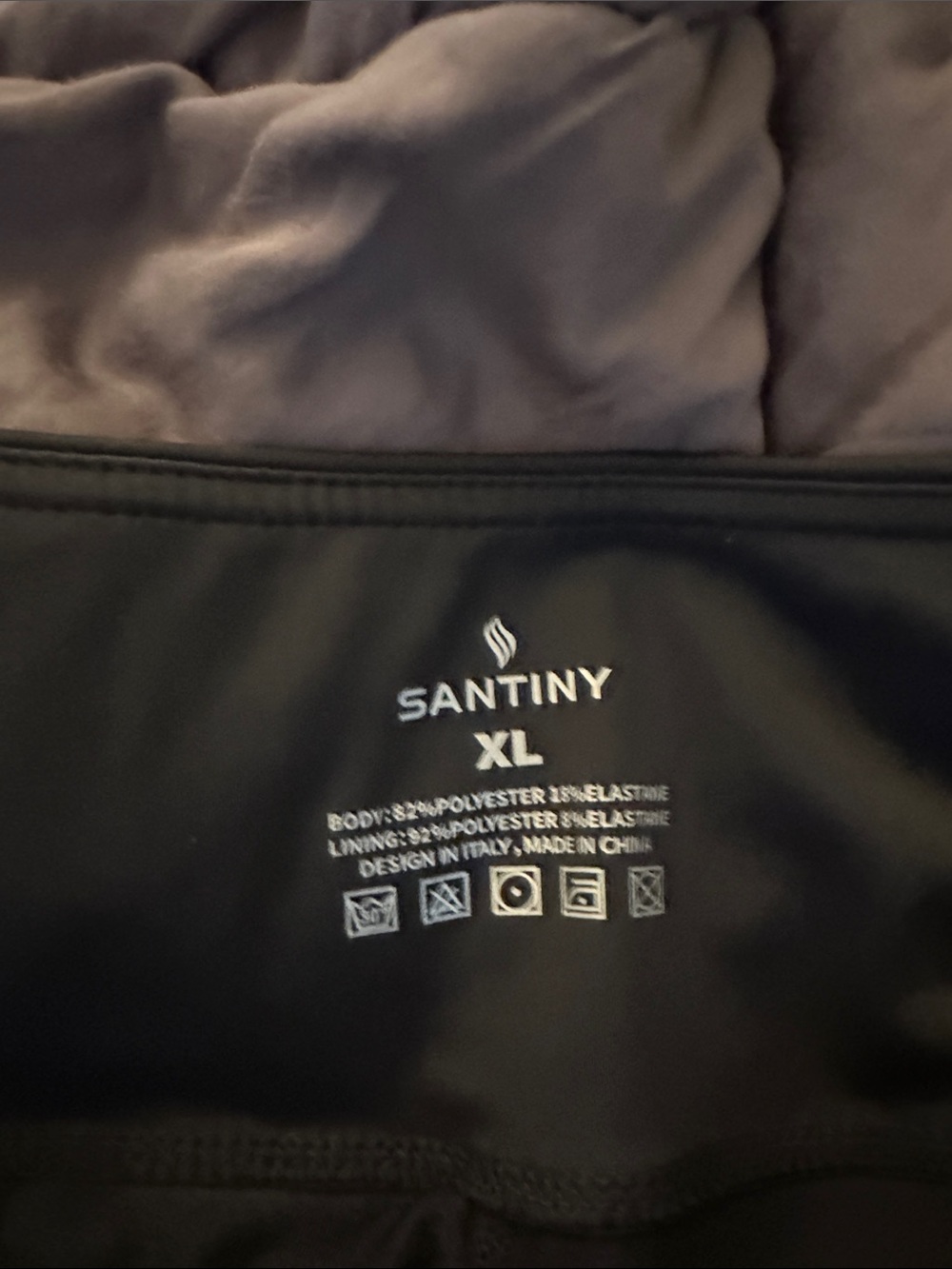 Santiny Black Women’s Skort Classic Black Stretch Fit